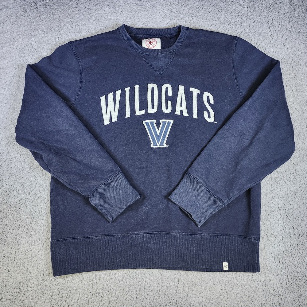 Villanova Wildcats 47 Brand Large College NCAA Crewneck Sweater